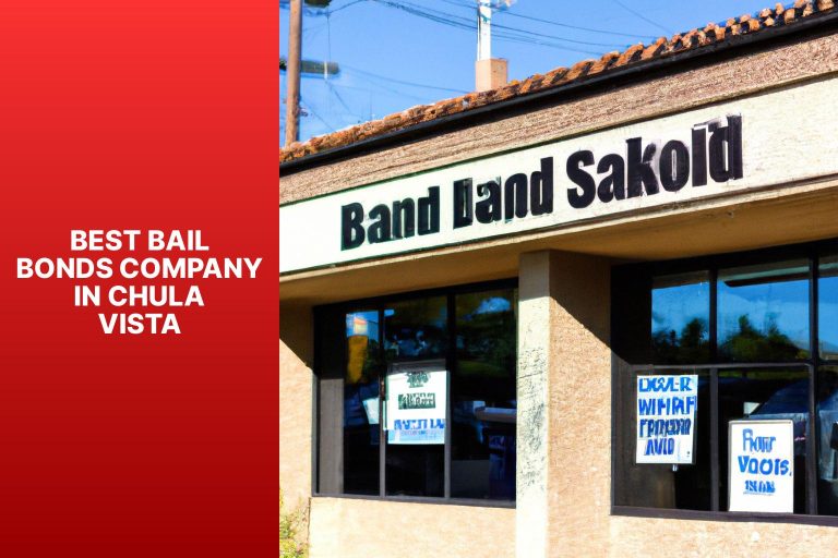 Best Bail Bonds Company in Chula Vista