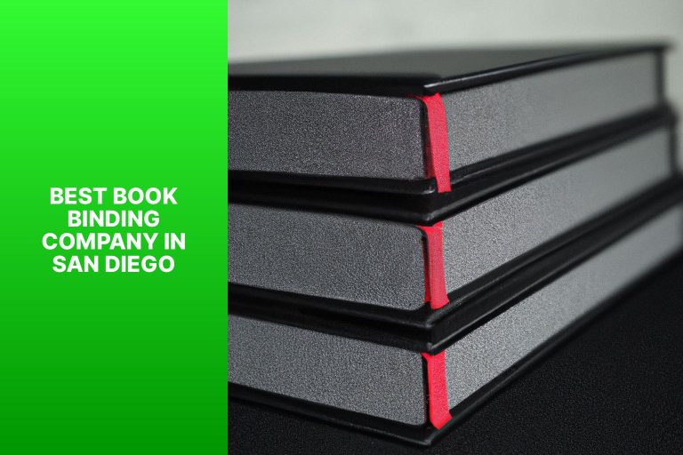 Best Book Binding Company In San Diego