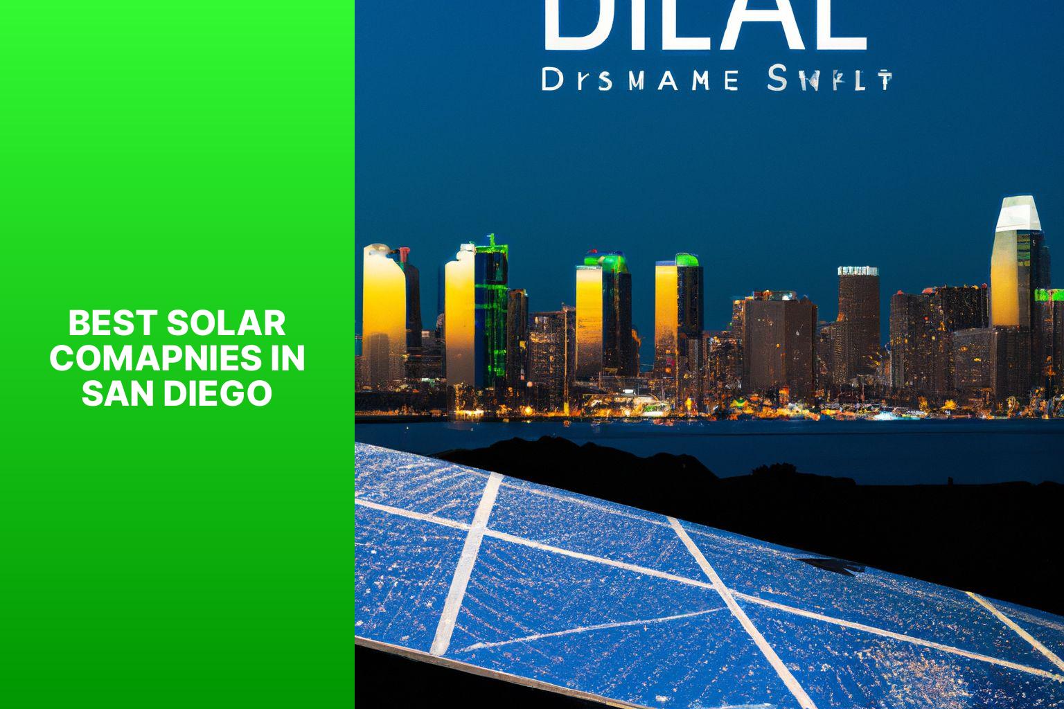 Best Solar Companies in San Diego