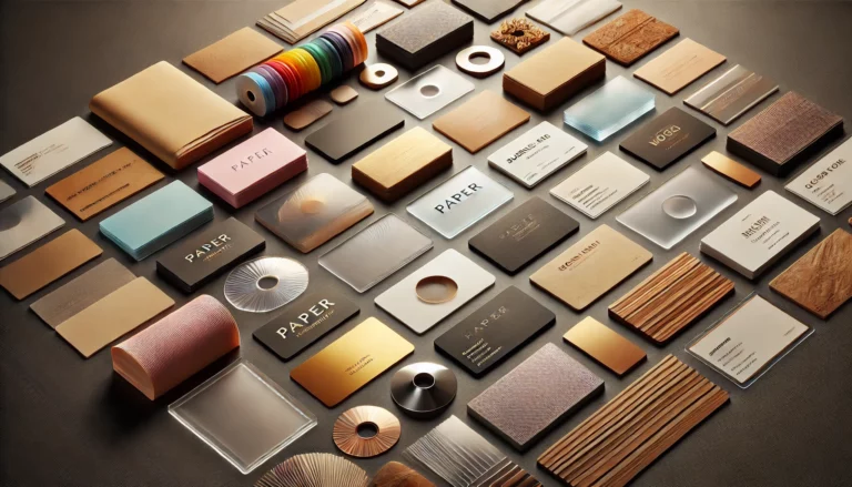 The Ultimate Guide to Business Card Materials