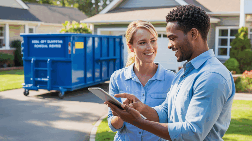 How to Book a Dumpster