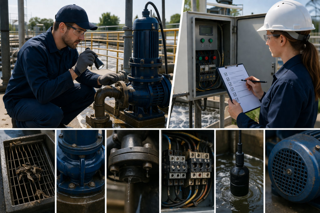 Industrial plant inspection in action