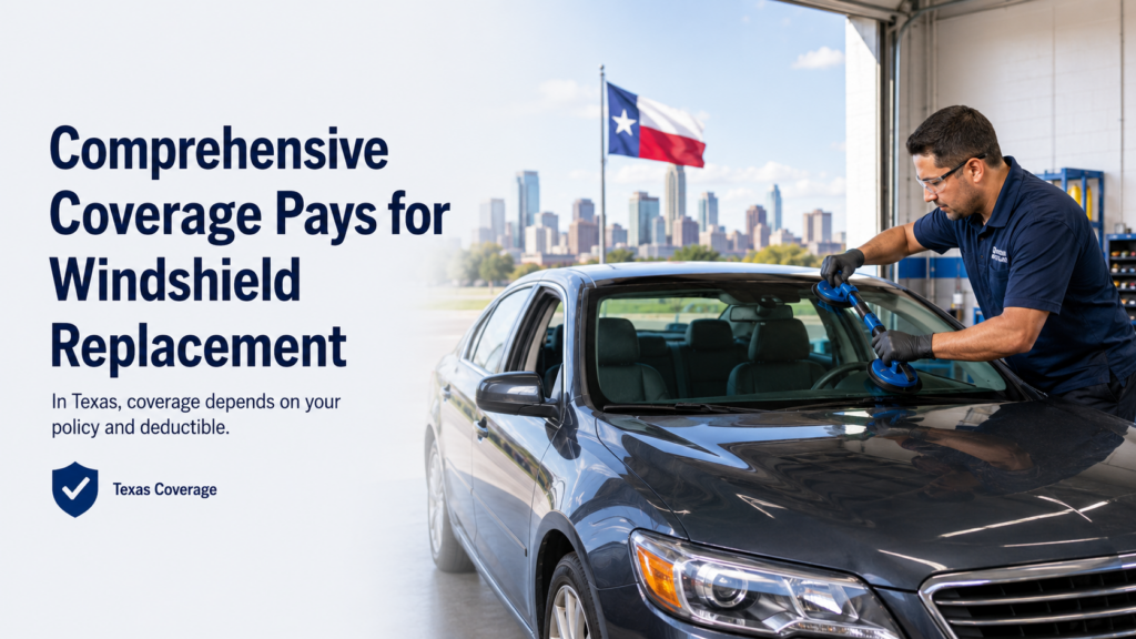 Windshield replacement coverage in Texas